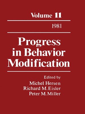 cover image of Progress in Behavior Modification, Volume 11